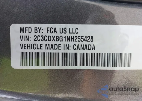 2022 Dodge Charger Sxt Rwd from USA, damaged, VIN 2C3CDXBG1NH255428